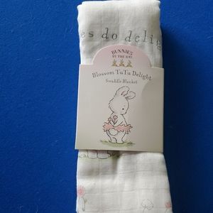 Bunnies by the Bay Swaddle Baby Blanket